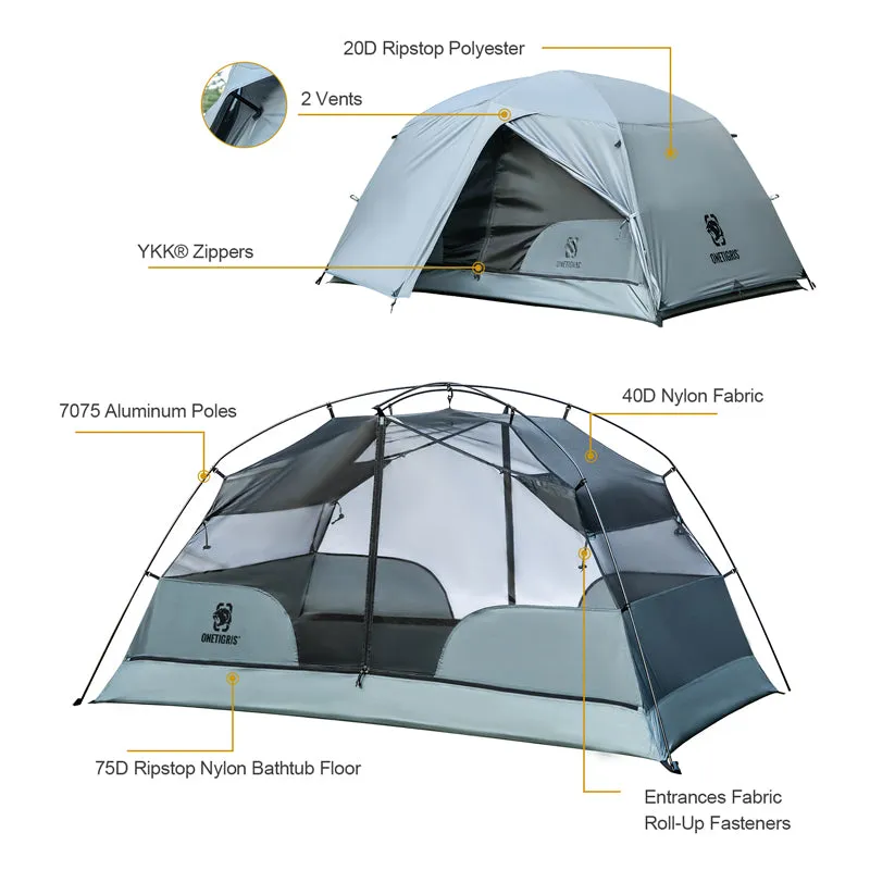 COSMITTO Backpacking Tent