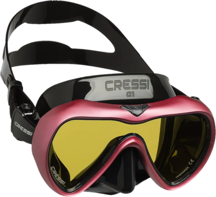 Cressi A1 Mask w/ Anti-Fog Lens