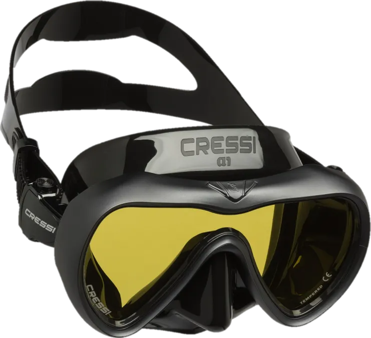 Cressi A1 Mask w/ Anti-Fog Lens