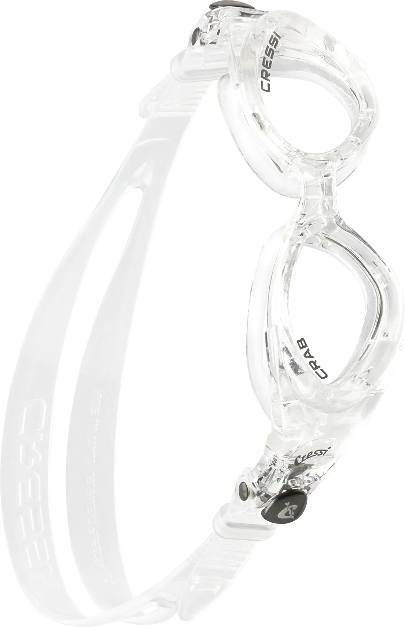 Cressi Crab Kid's Sophisticated Silicone Swim Goggles for Ages 2-7