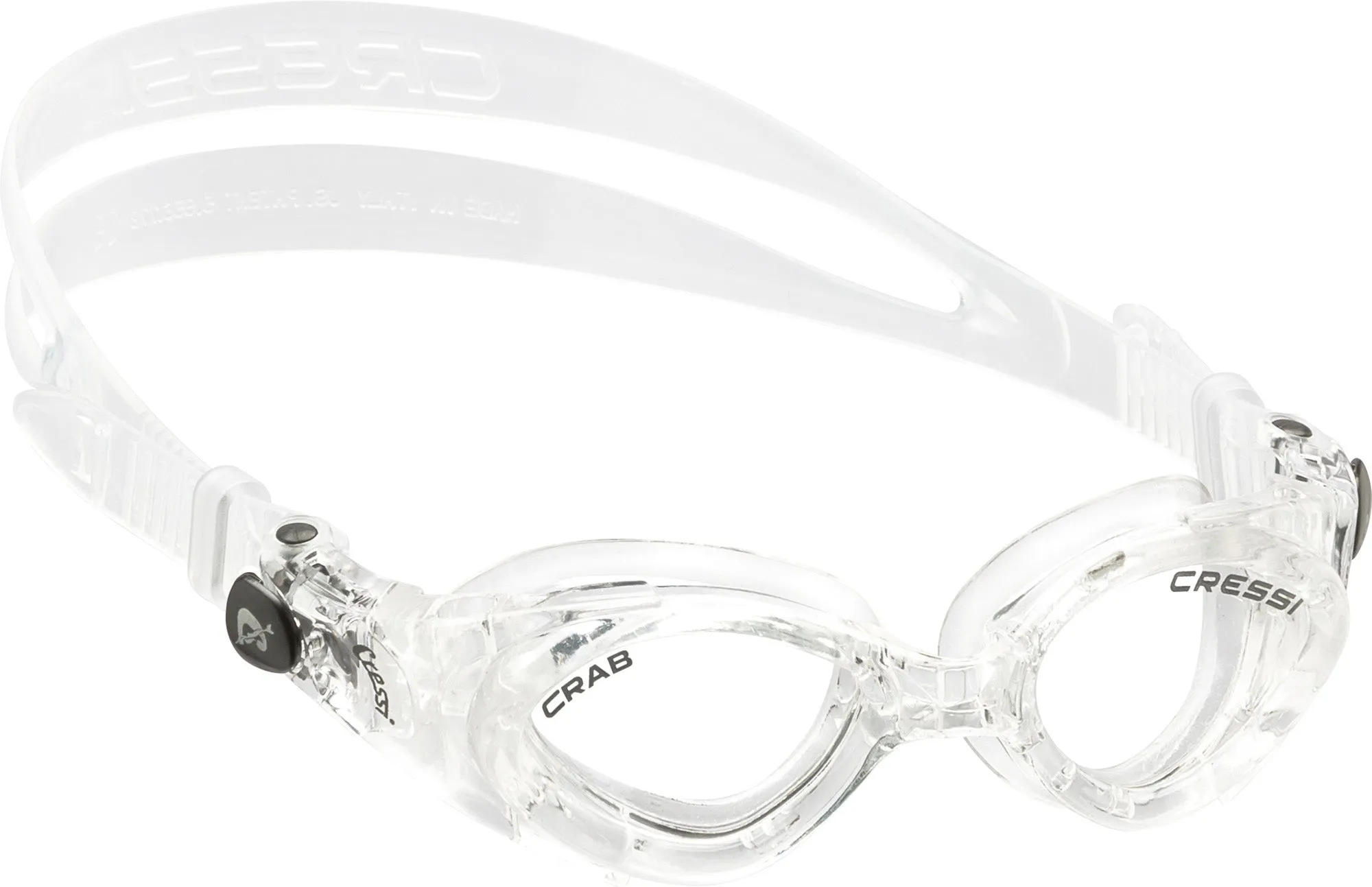 Cressi Crab Kid's Sophisticated Silicone Swim Goggles for Ages 2-7