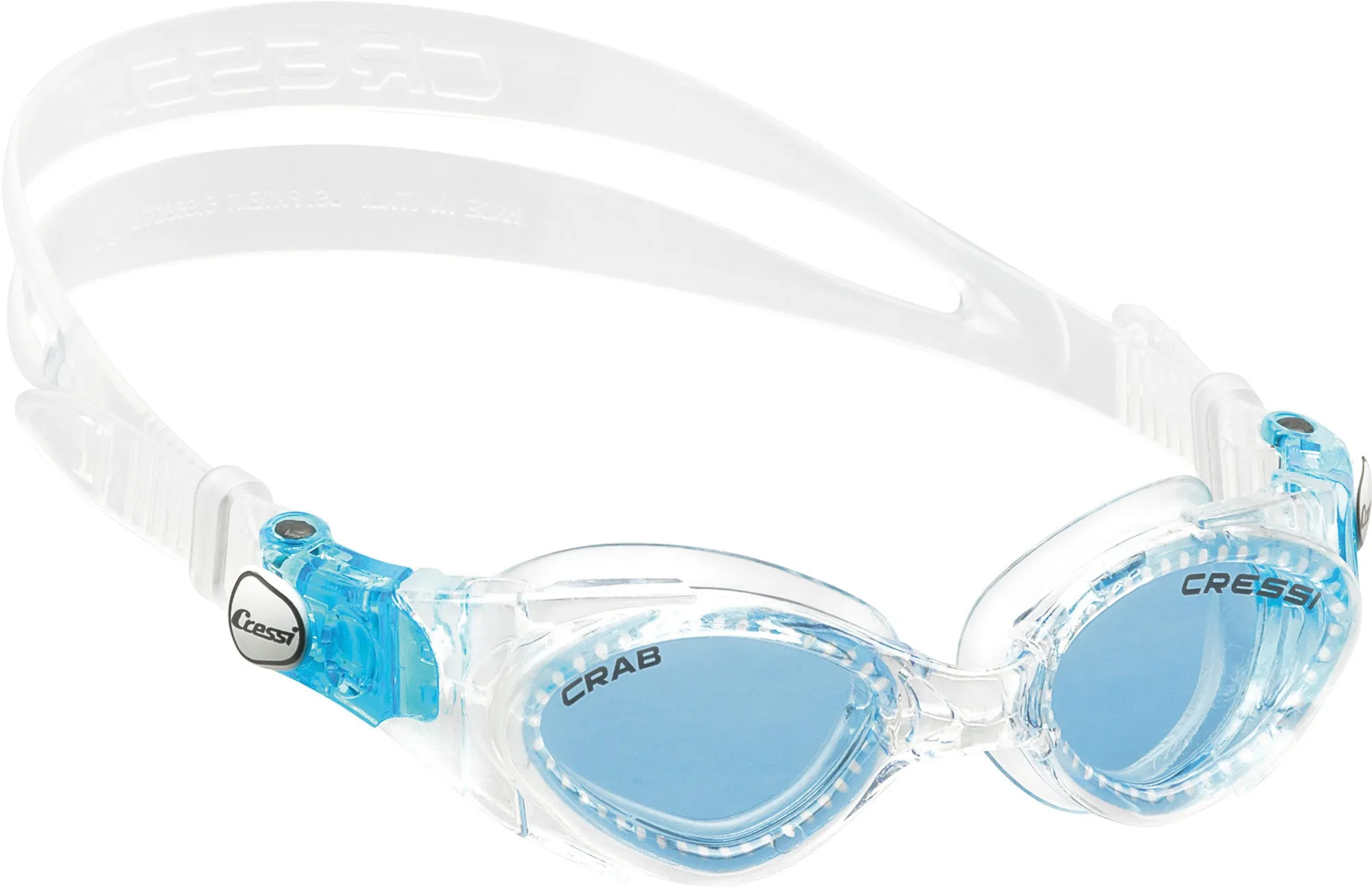Cressi Crab Kid's Sophisticated Silicone Swim Goggles for Ages 2-7