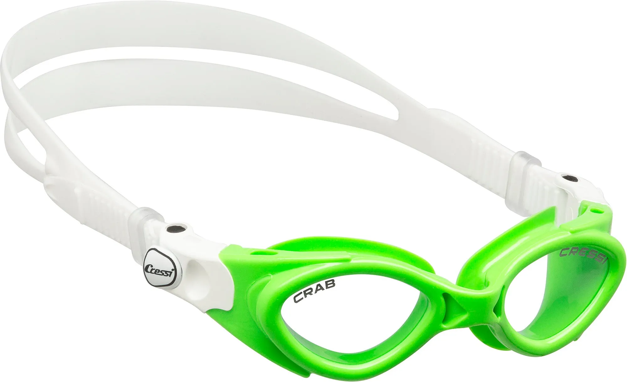 Cressi Crab Kid's Sophisticated Silicone Swim Goggles for Ages 2-7