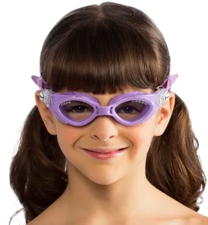 Cressi Crab Kid's Sophisticated Silicone Swim Goggles for Ages 2-7