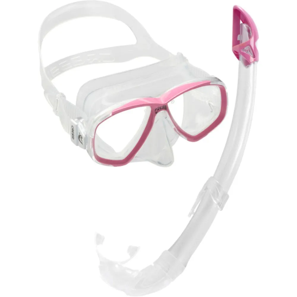 Cressi Perla Dive Mask & Mexico Snorkel Set