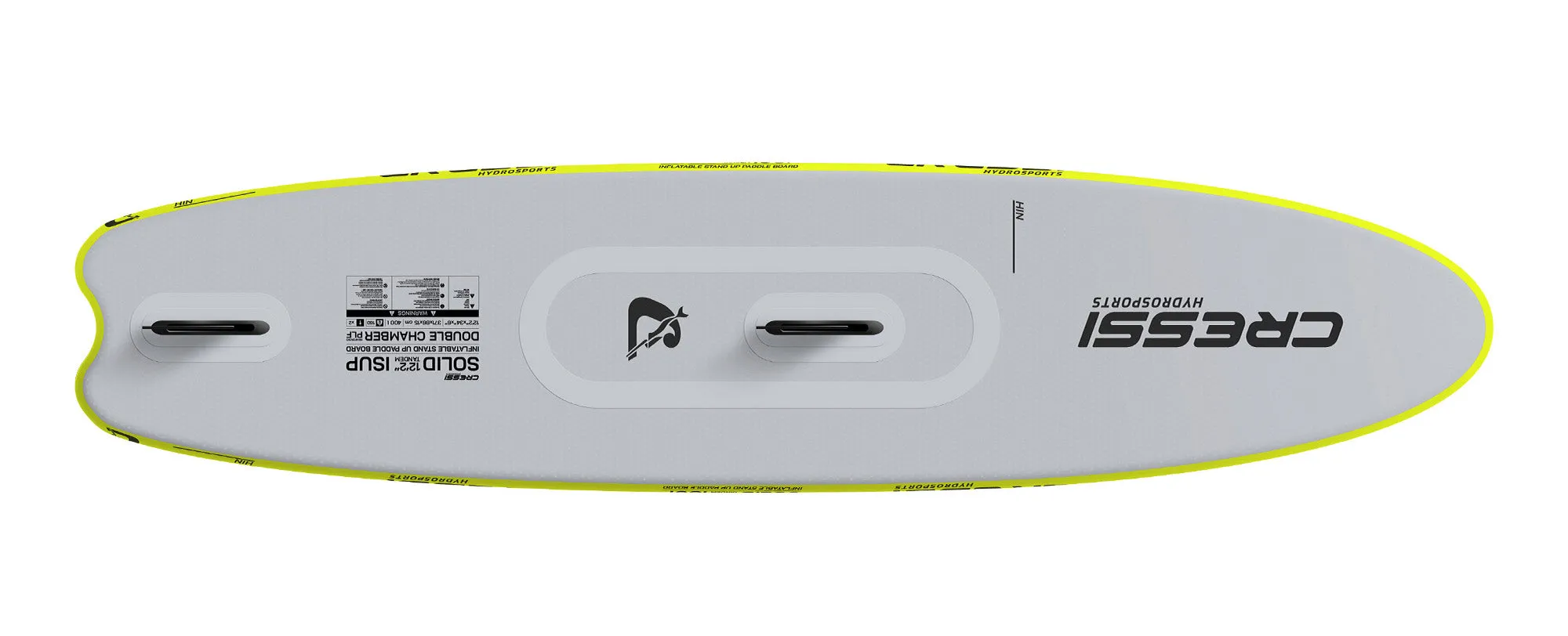 Cressi Solid Tandem Inflatable Stand Up Paddleboard Set