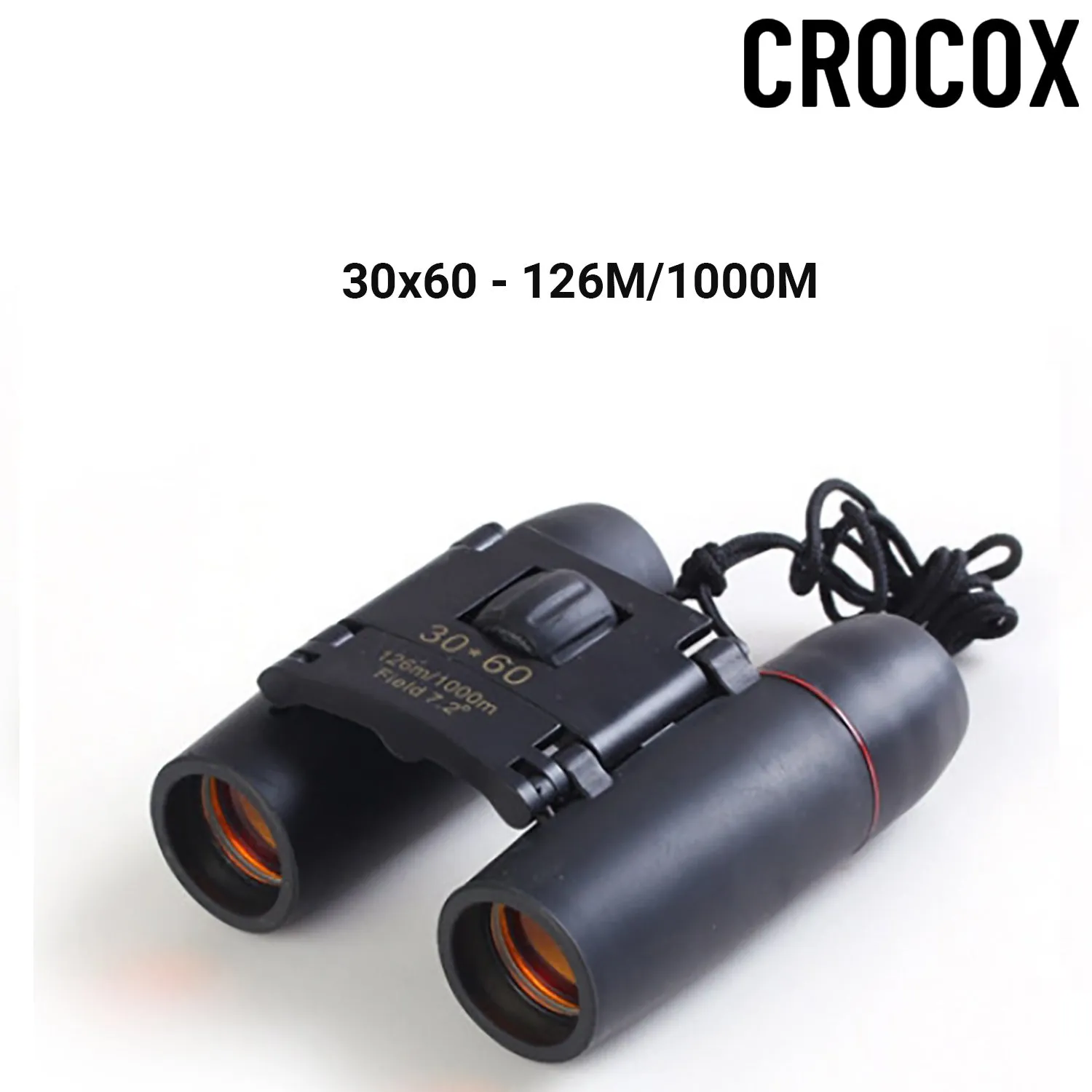 Crocox Hunting Binoculars Day Night Vision HD Telescope Hiking Mini Folding