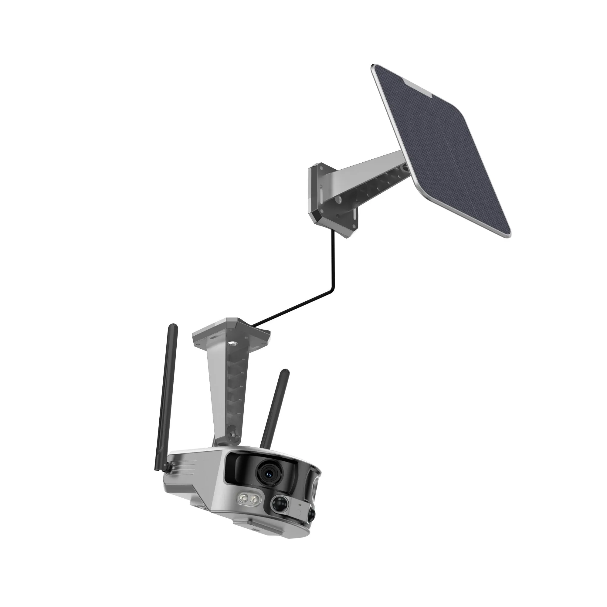 CRONY Y6 4G-4K-8MP-4X 180°Wide Angle Solar Battery Camera Y6 WiFi-4K-8MP-180°Wide Angle Solar Battery Camera with 6W Solar Panel