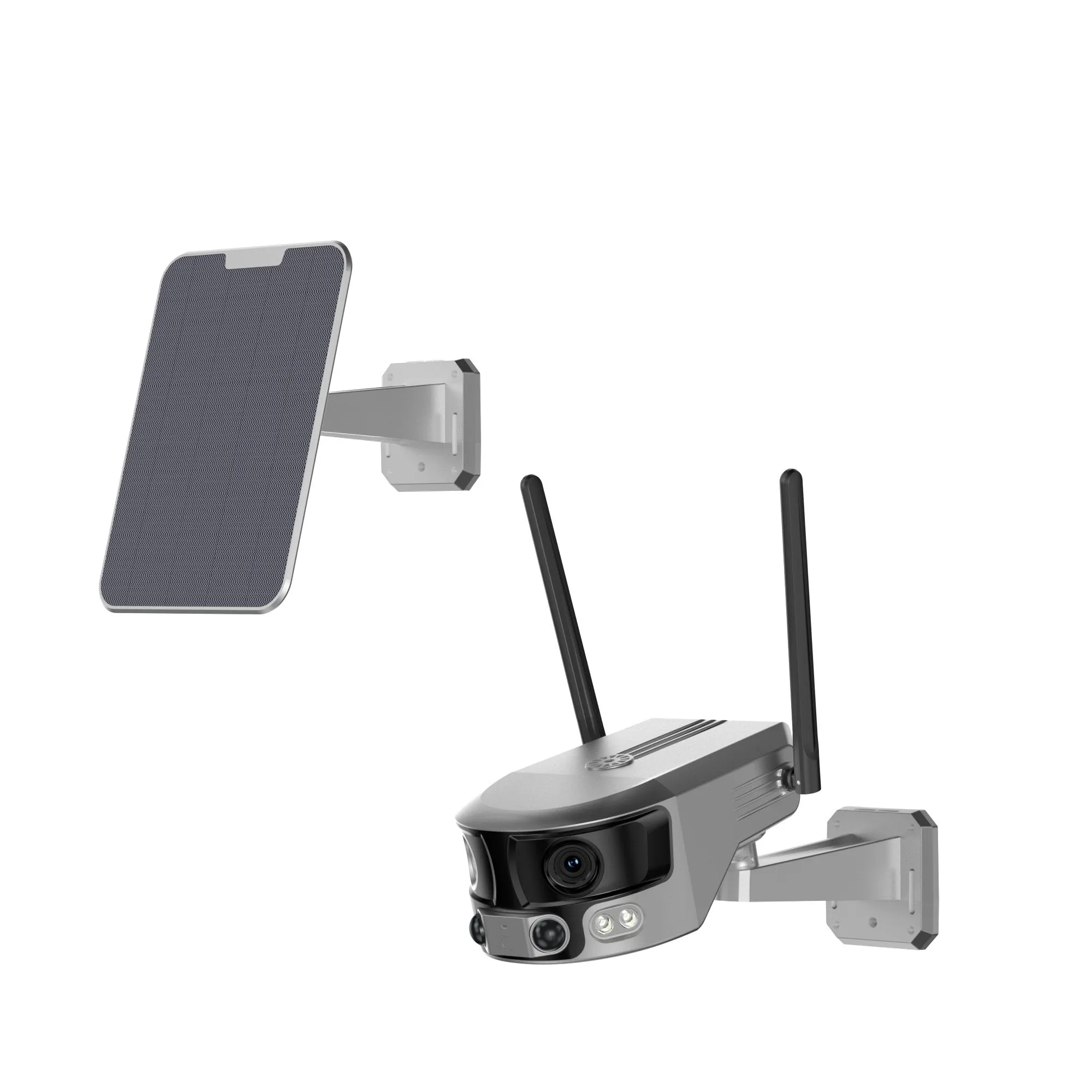 CRONY Y6 4G-4K-8MP-4X 180°Wide Angle Solar Battery Camera Y6 WiFi-4K-8MP-180°Wide Angle Solar Battery Camera with 6W Solar Panel