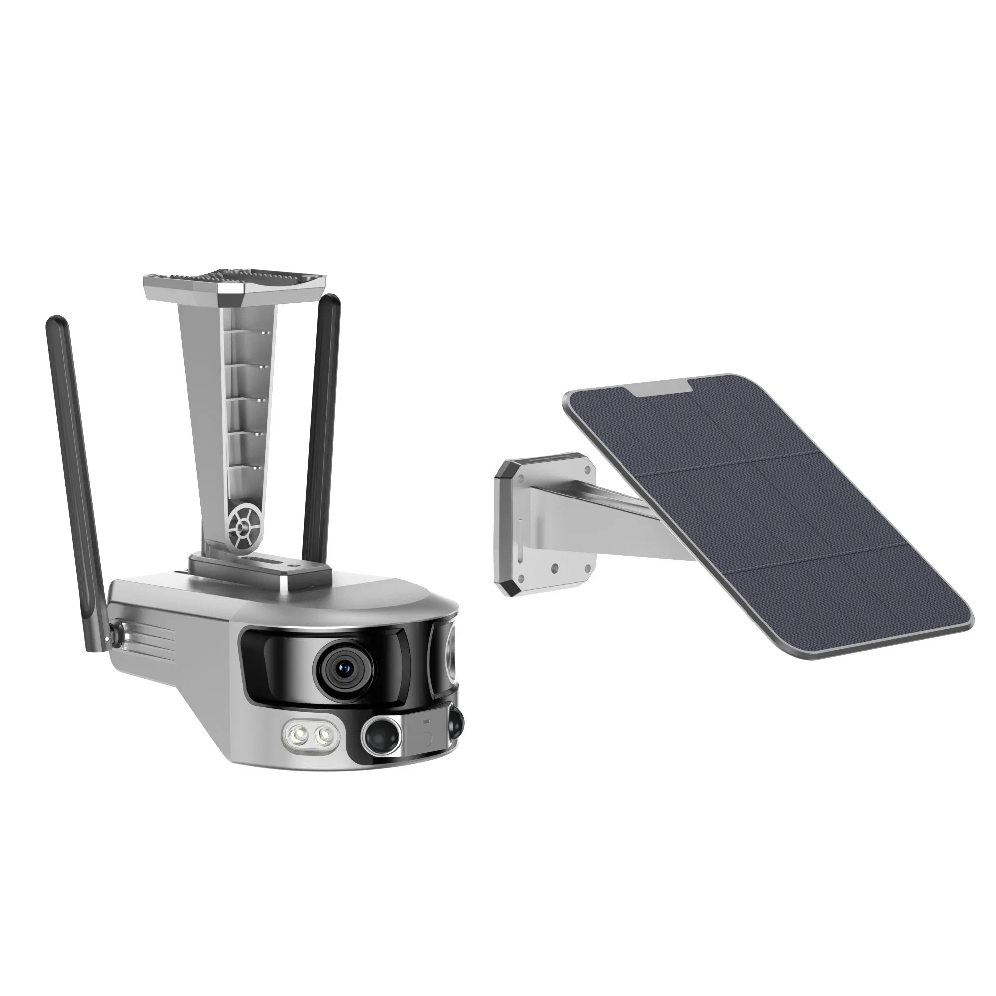 CRONY Y6 4G-4K-8MP-4X 180°Wide Angle Solar Battery Camera Y6 WiFi-4K-8MP-180°Wide Angle Solar Battery Camera with 6W Solar Panel