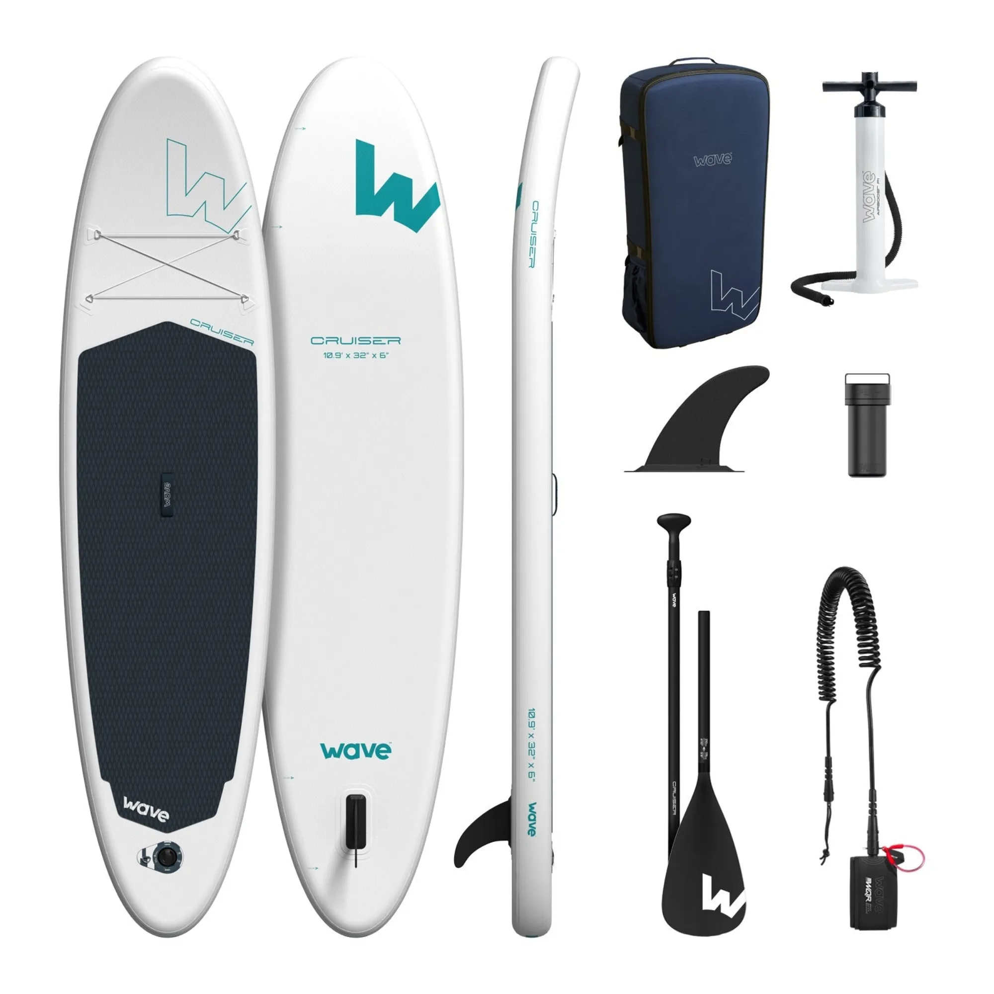 Cruiser 2.0 SUP | Inflatable Paddle Board | 10'9ft | White