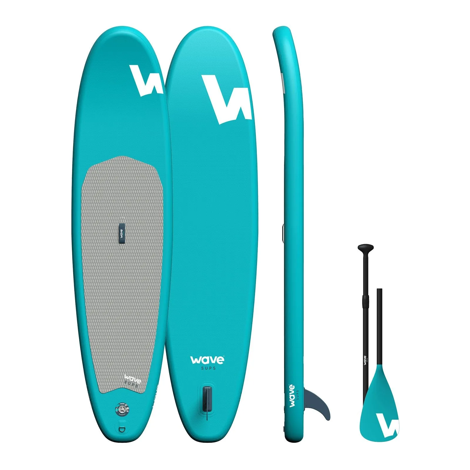 Cruiser SUP | Inflatable Stand-Up Paddle Board | 10/11ft | Aqua