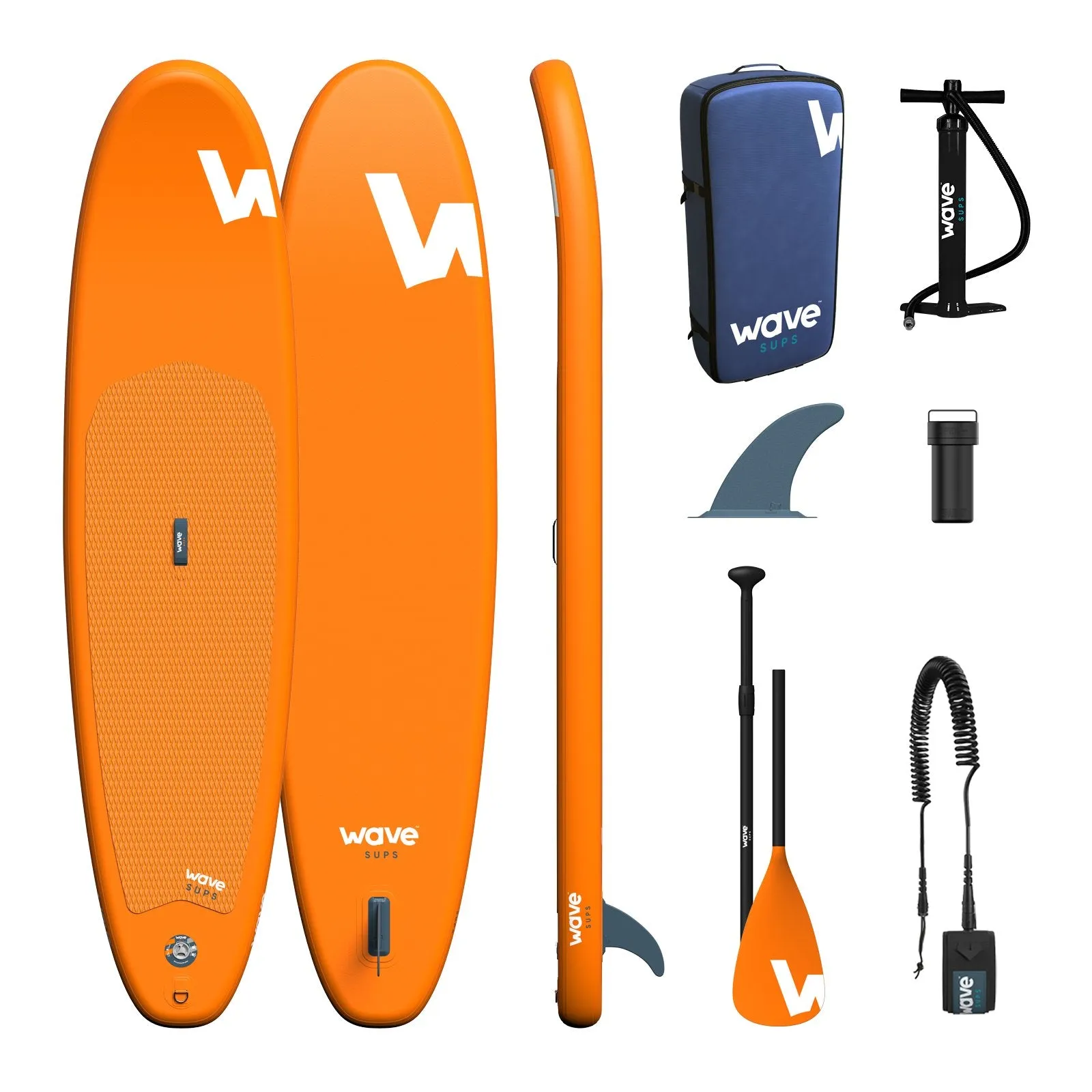 Cruiser SUP | Inflatable Stand-Up Paddle Board | 10/11ft | Orange
