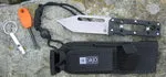 Dajo Survivor Knife w/Firesteel, Whistle, & Sheath