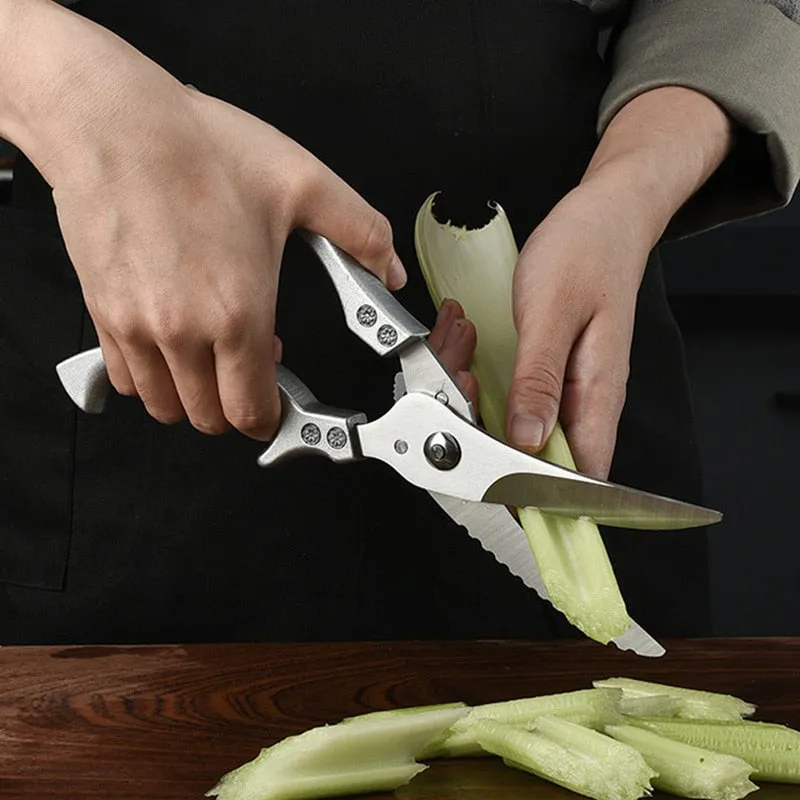 Damascus Stainless Steel Cleaver Meat Fruit Boning Fishing Hunting Camping  Chef Knife Chicken