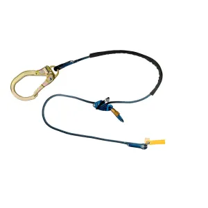 DBI Sala 1234092 6' Trigger X Tie-Back Adjustable Rope Positioning Lanyard