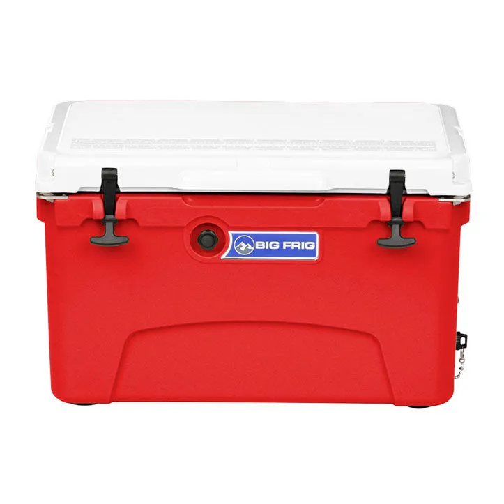 DENALI 45 QT COOLER - RED & WHITE