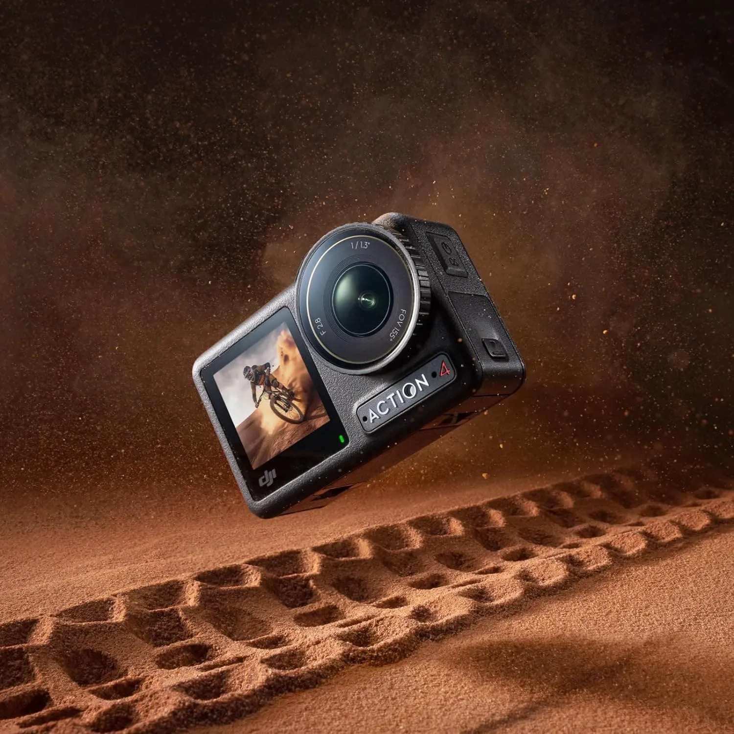 DJI Osmo Action 4 Standard Combo - 4K/120fps Waterproof Action Camera, 1/1.3" Sensor, 10-bit Color, 160-Min Battery