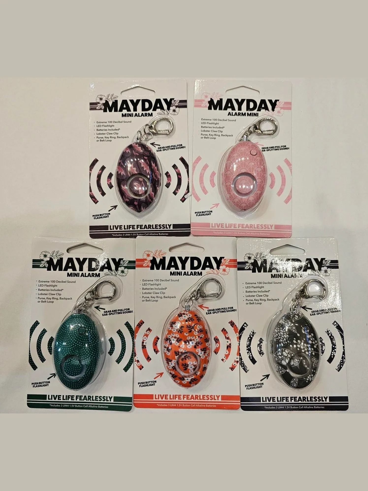 DM-MAYDAY24-MINI ALARM-Key Chain