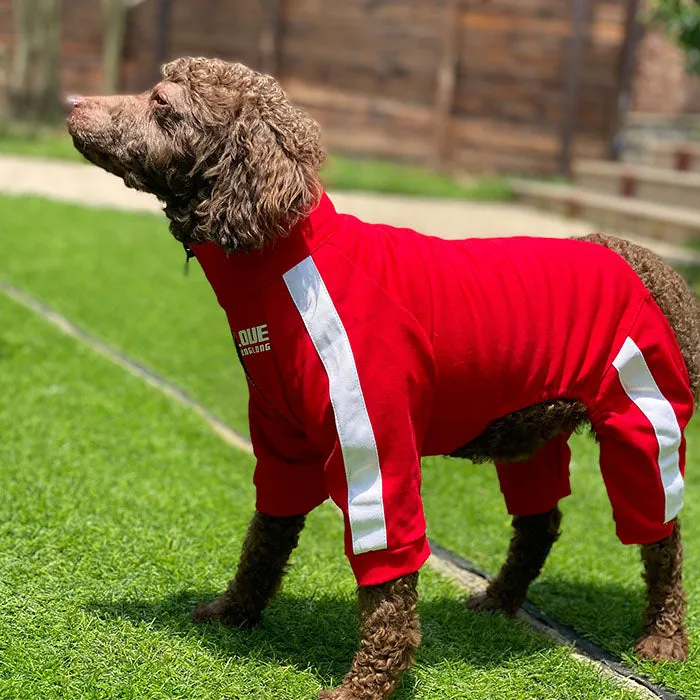 Dog Sweatshirt Zipper Dog Sport Suit