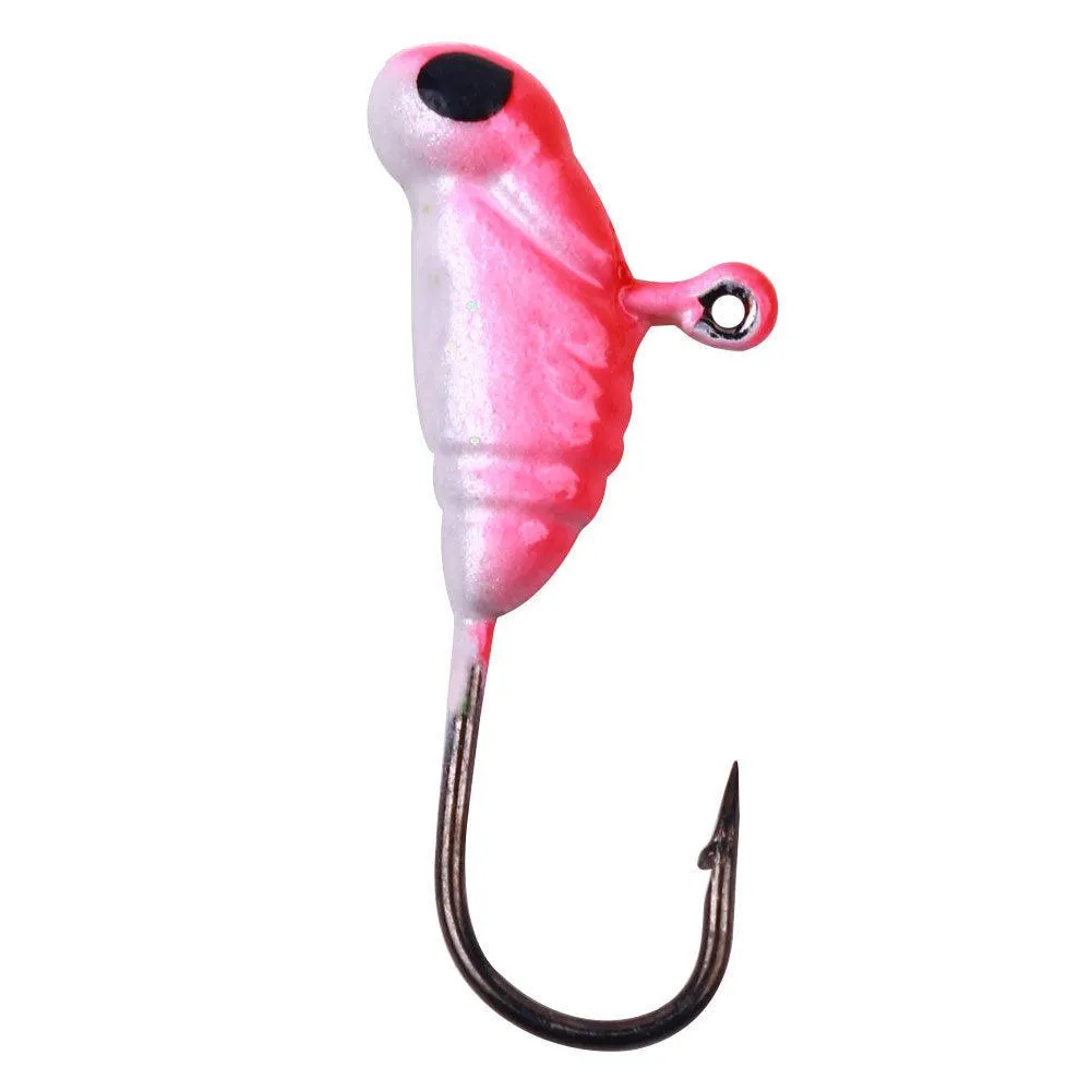 Dr.Fish 48pcs Ice Fishing Jig with Box