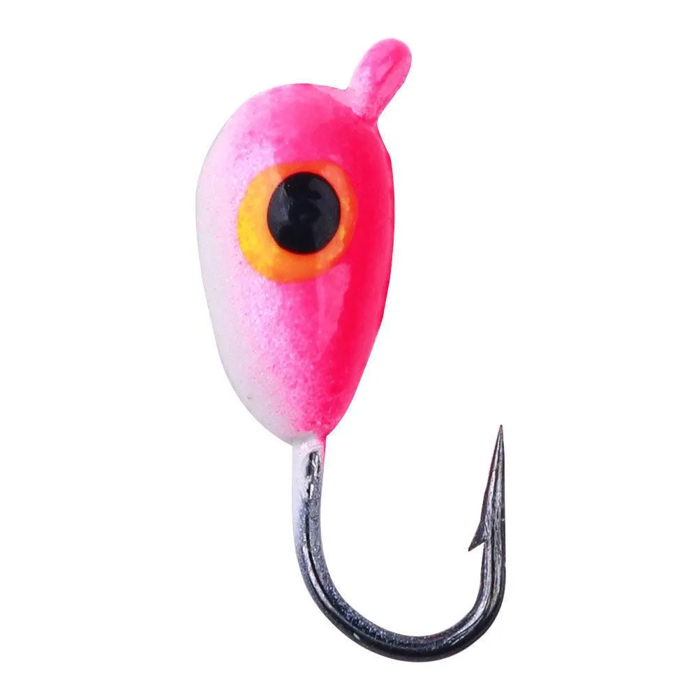 Dr.Fish 48pcs Ice Fishing Jig with Box