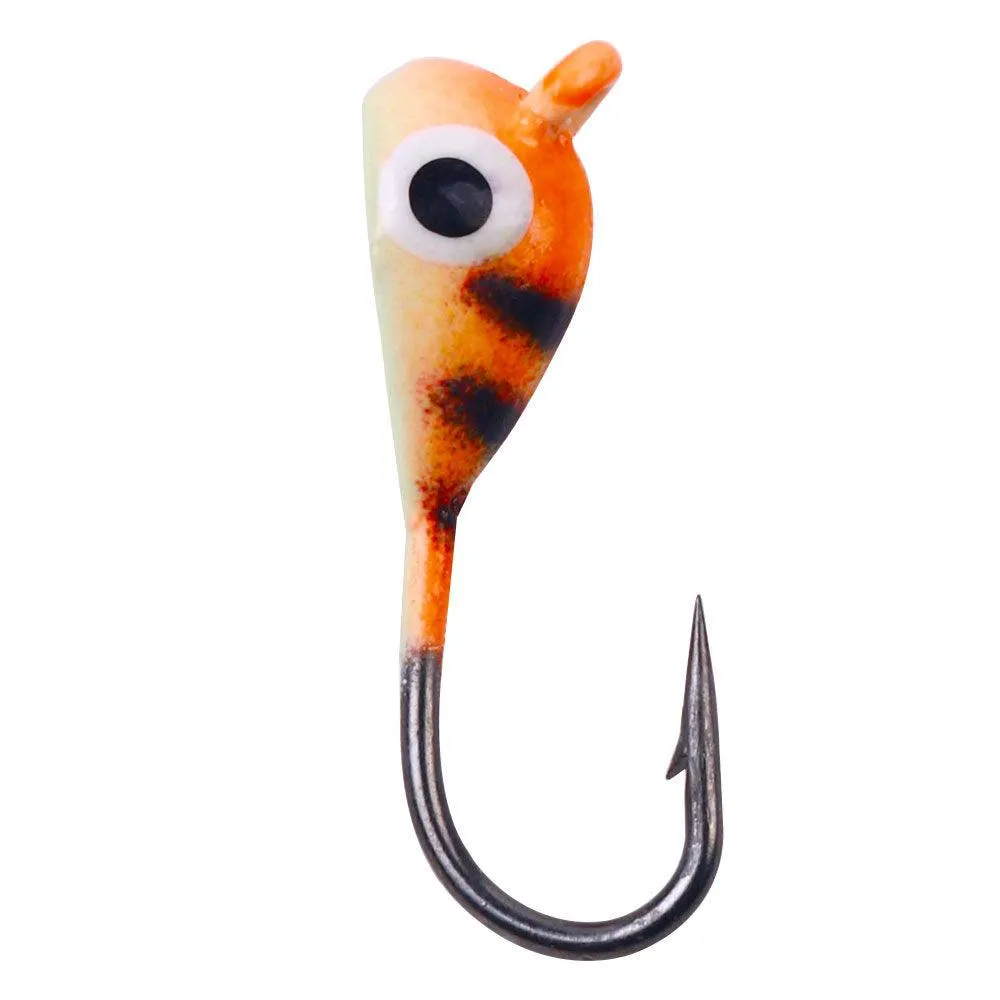 Dr.Fish 48pcs Ice Fishing Jig with Box