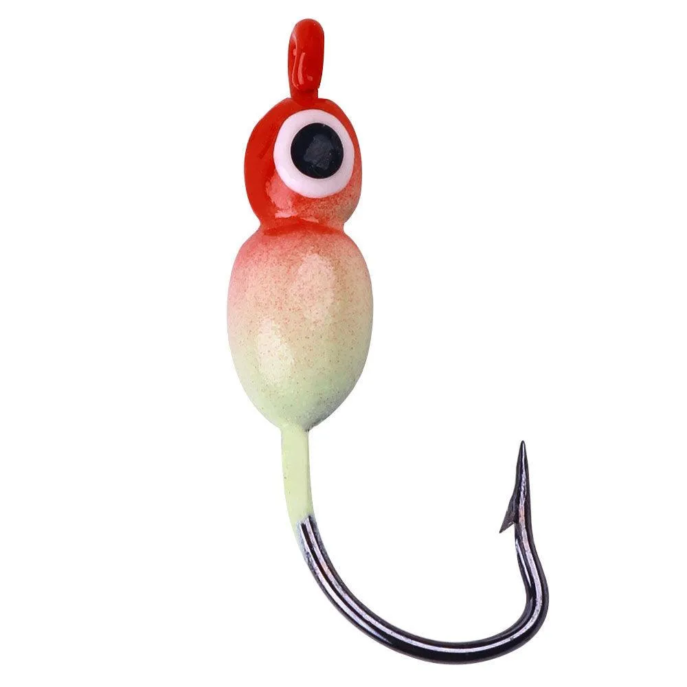 Dr.Fish 48pcs Ice Fishing Jig with Box