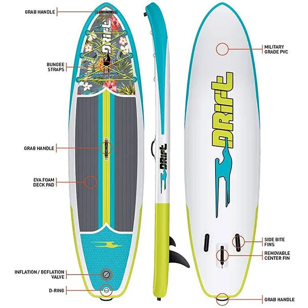 DRIFT Inflatable 108" Paddle Board
