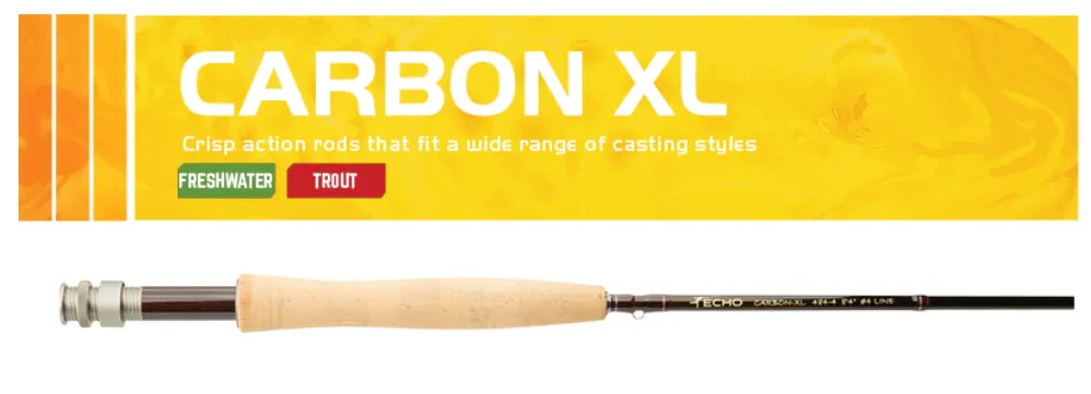 Echo CARBON-XL 2wt 7'3" Fly Rod