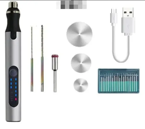 Electric Engraver Pen Set Mini Grinding Machine