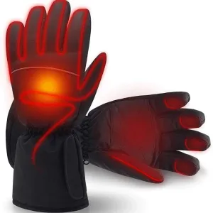 Electric Heated Gloves for Men & Women,Heated Gloves, Touch Screen Rechargeable Lithium Battery, Non-Slip, Anti-Fall Electric Heating Gloves Winter Outdoor Warm Gloves.