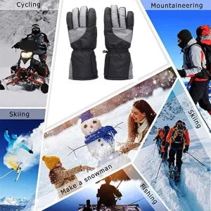 Electric Heated Gloves Heating Gloves USB Electric Gloves Heating Gloves Outdoor Camping Hiking Bike Ski Heating Gloves Electric Heated Gloves