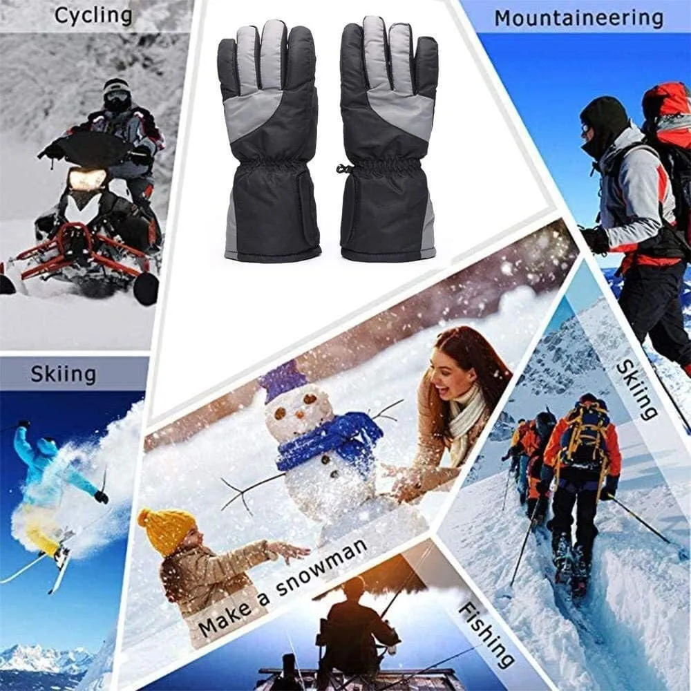 Electric Heated Gloves Heating Gloves USB Electric Gloves Heating Gloves Outdoor Camping Hiking Bike Ski Heating Gloves Electric Heated Gloves