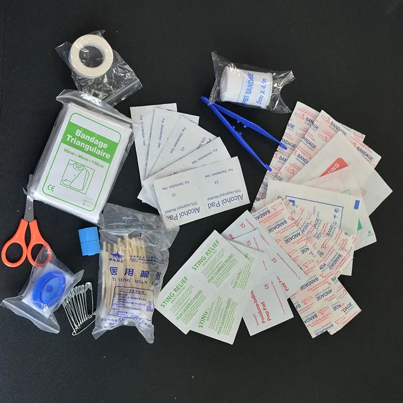 Emergency First Aid Kit (120Pcs/Pack)