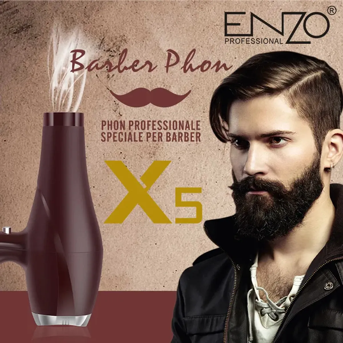 Enzo Professional Hairdryer For Barber 7500W