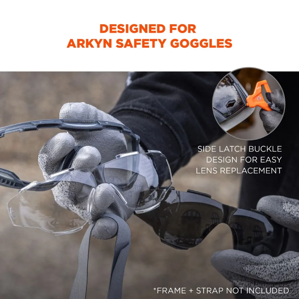 Ergodyne 60307 ARKYN-RL Smoke OTG Safety Goggles Replacement Lens