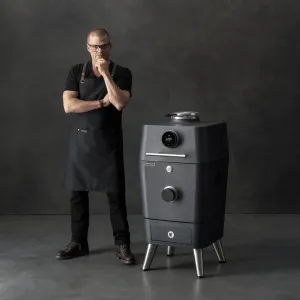 Everdure By Heston Blumenthal 4K 21-Inch Charcoal Grill & Smoker - HBCE4KGUS