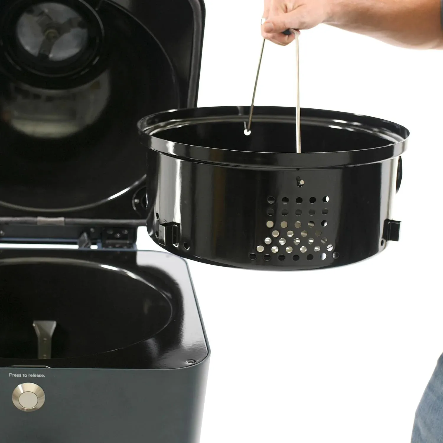 Everdure By Heston Blumenthal 4K 21-Inch Charcoal Grill & Smoker - HBCE4KGUS
