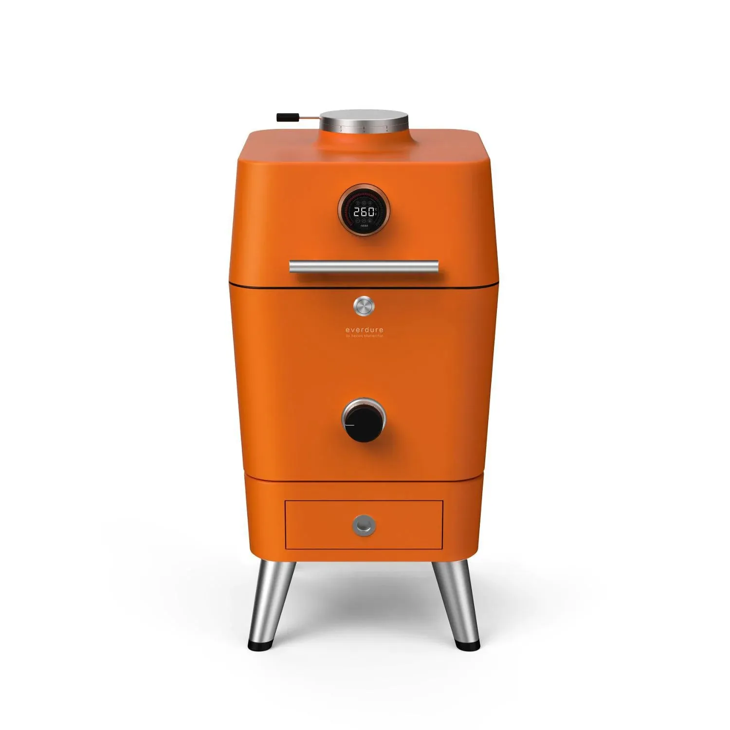 Everdure By Heston Blumenthal 4K 21-Inch Charcoal Grill & Smoker - HBCE4KGUS