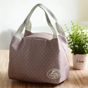 Fahion Waterproof Portable Lunch Bags Insulated