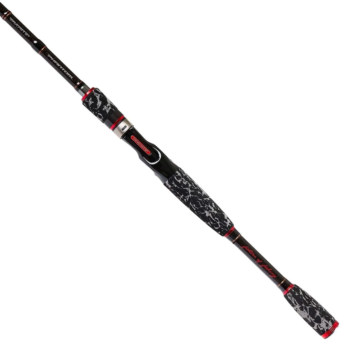 Favorite PTM-661MH Phantom Spinning Rod 6'6" Medium Heavy 1 Pc