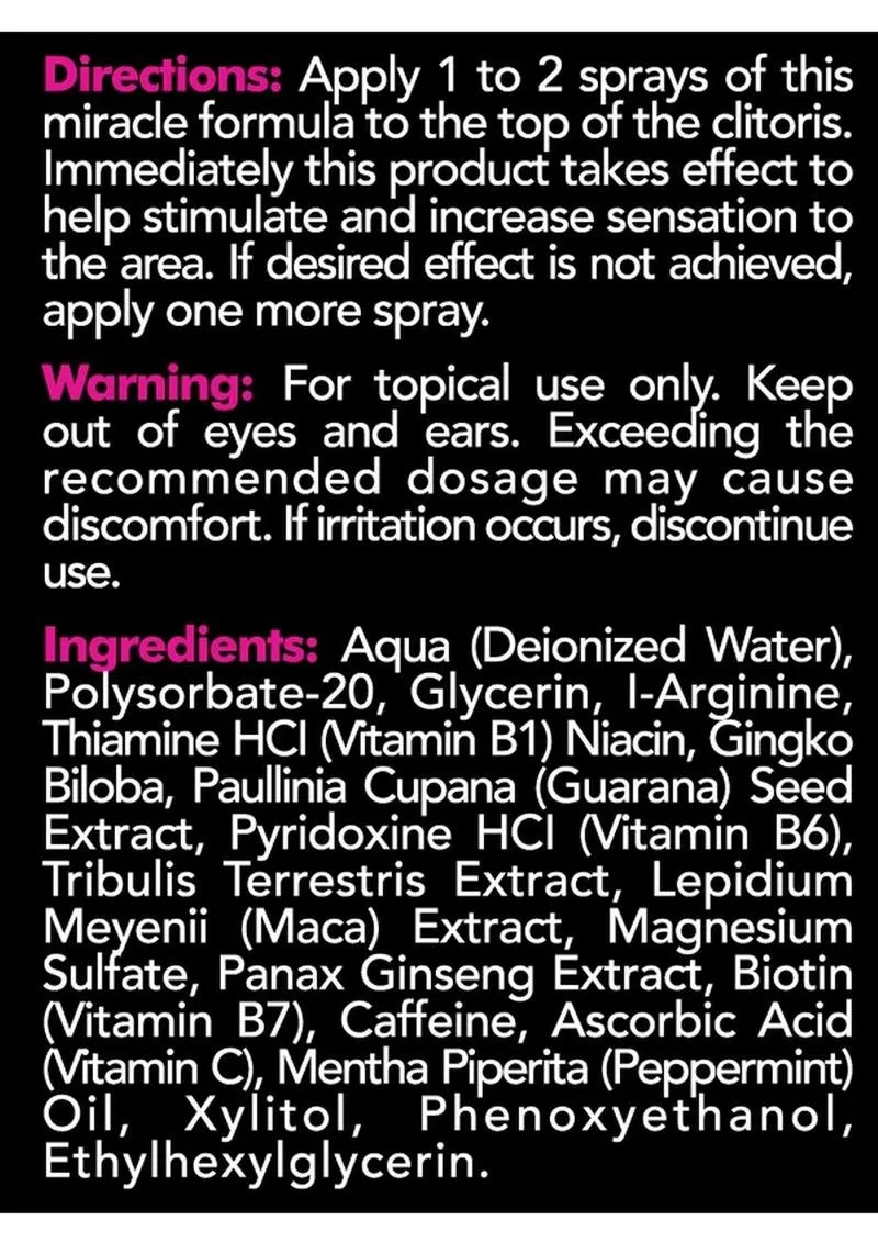 Femsation Female Stimulation Spray