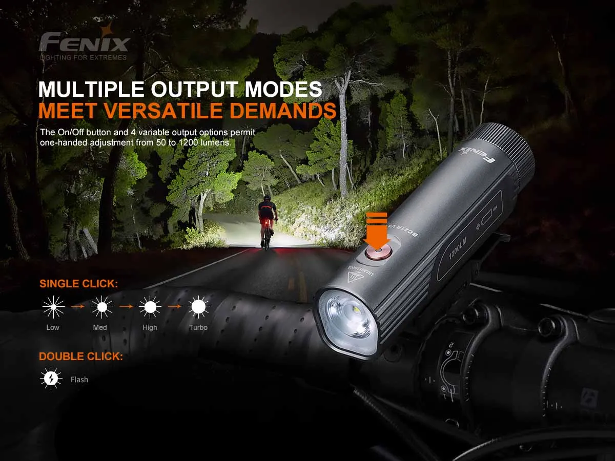 Fenix BC21R V3.0 Rechargeable Bike Light