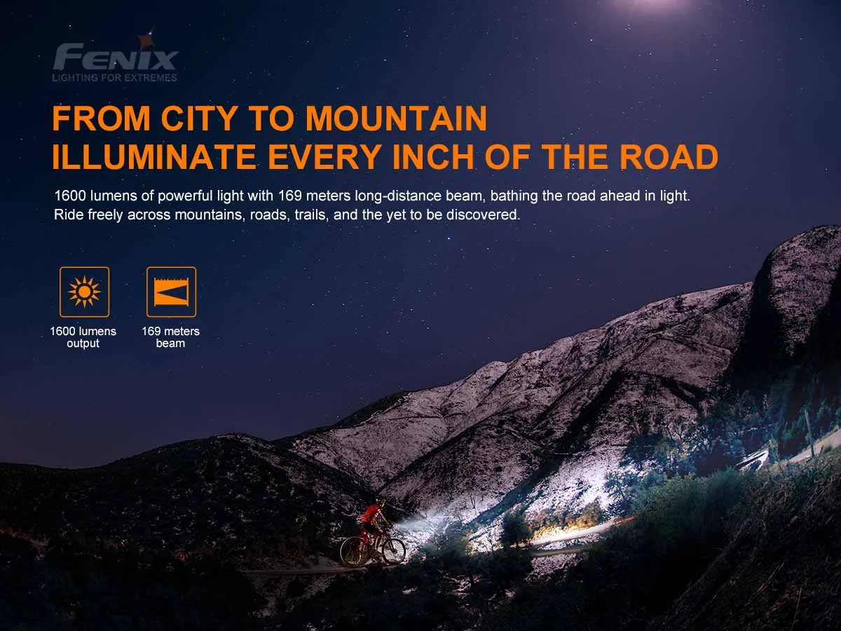 Fenix BC26R Rechargeable Bike Light Gift Pack