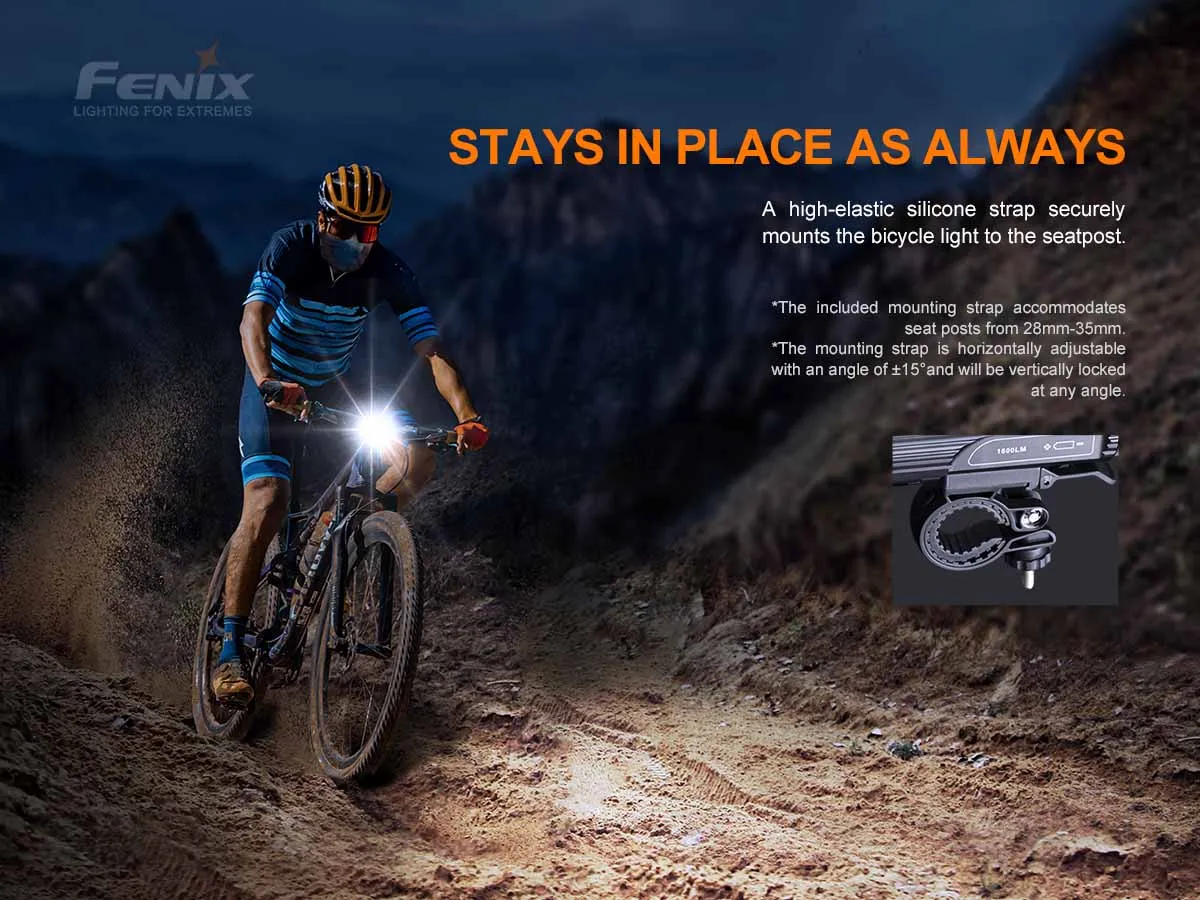 Fenix BC26R Rechargeable Bike Light Gift Pack