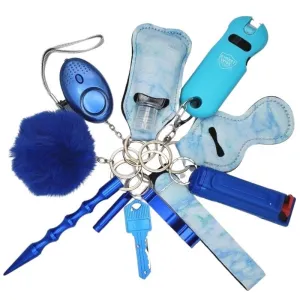 Fight Fobs® Blue Sky Self Defense Key Chain Gift Set