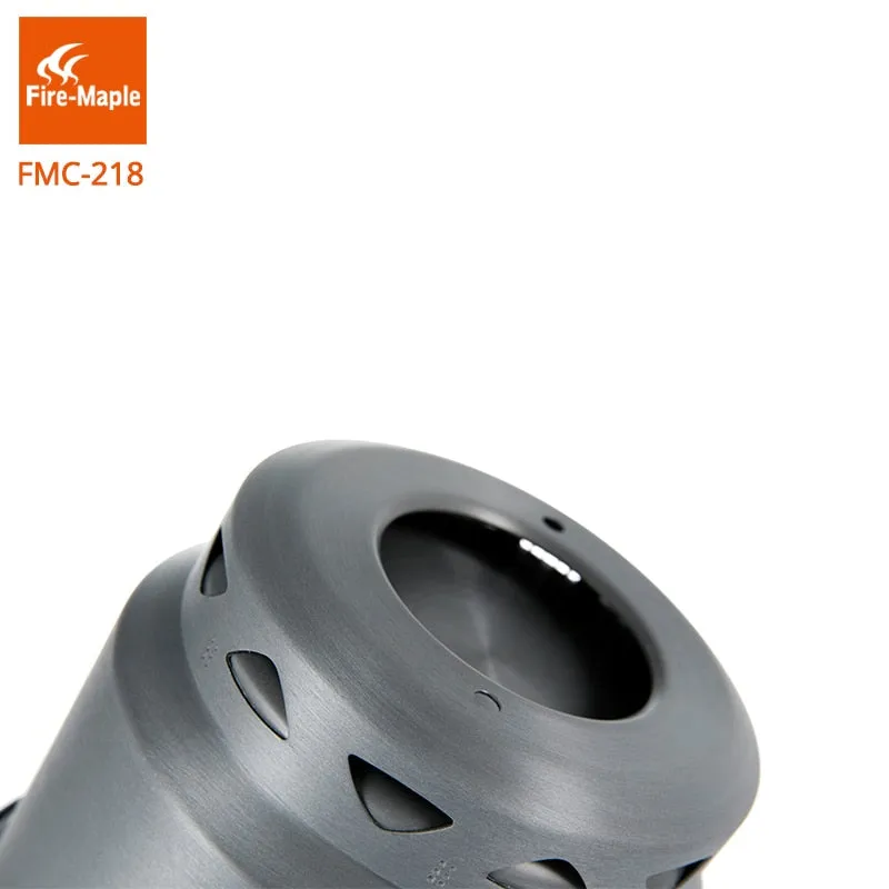 Fire Maple Cooking Cookware Camping Pots Set Outdoor Camping Foldable Heat Exchanger Aluminum Alloy for 2-3 Persons FMC-218