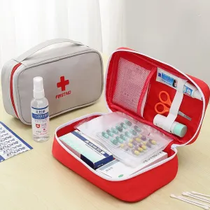 First Aid Kits Portable Outdoor Survival Disaster Earthquake Emergency Bags Big Capacity Home/Car