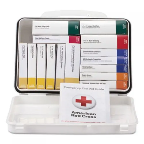 First Aid Only Unitized ANSI Class A Weatherproof First Aid Kit for 25 People, 16 Units (90569)